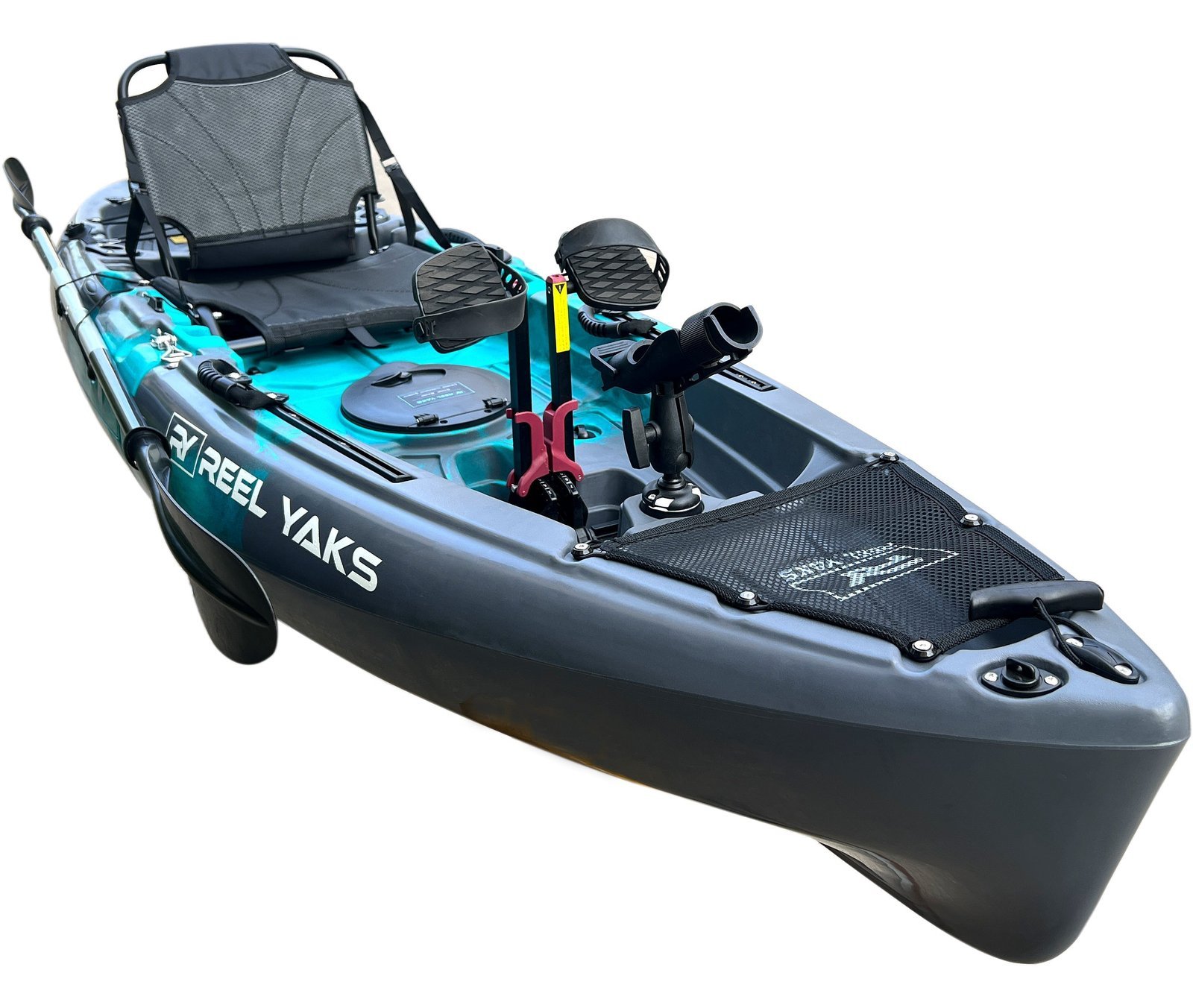a_0058c862-396b-45fa-8636-0727ed8c8615.jpg ReelYaks Raptor 9.5ft Modular Pedal Fishing Kayak - Image 1