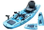 ReelYaks Rogue 9.8ft Modular Pedal Fishing Kayak - Image 2