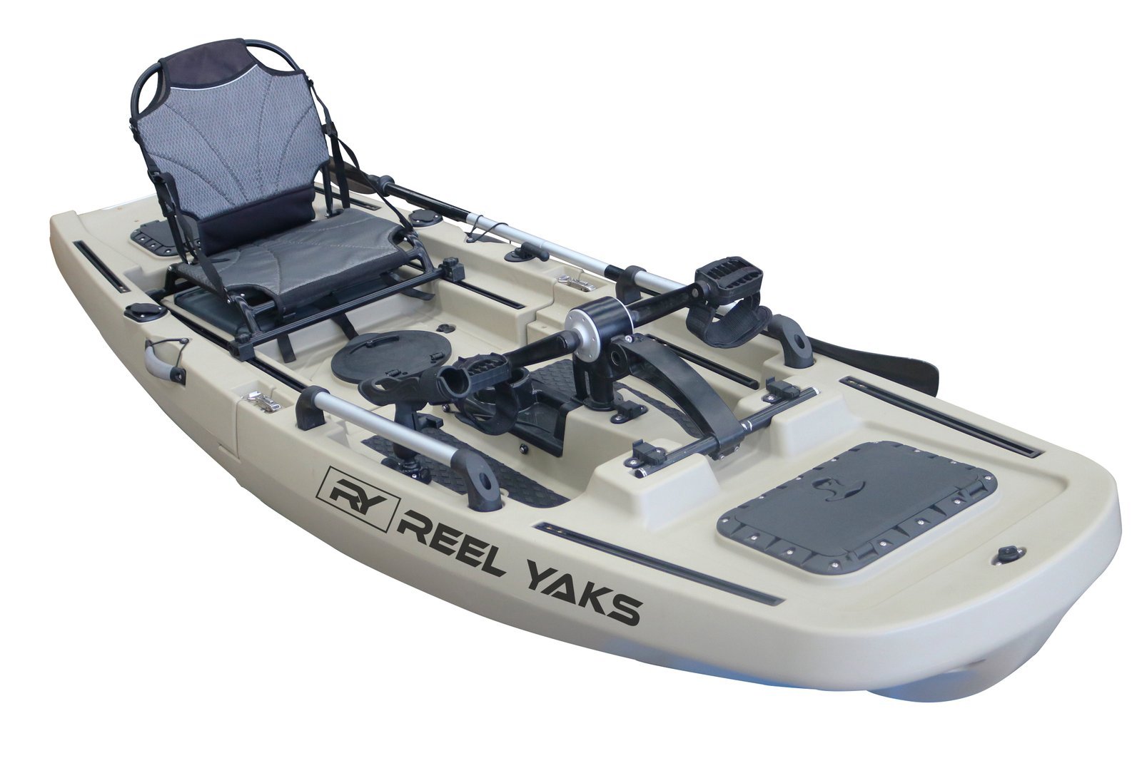 hero_2.jpg ReelYaks Rogue 9.8ft Modular Pedal Fishing Kayak - Image 1