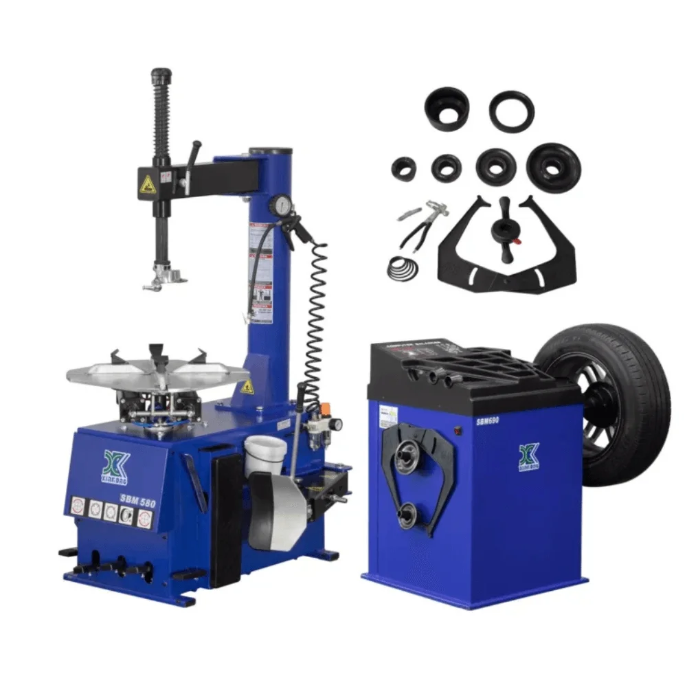 iben-product-164-image-1.webp 2.0 HP Tire Changer And Wheel Balancer Machine Combo 580 & 690 - Image 1