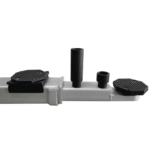Asymmetric 2 Post Car Lift Clear Floor 9,000 lbs. Capacity Heavy Duty in Black - Image 8