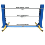 Atlas 8000 Lb Capacity Baseplate 2-Post Lift - Image 6