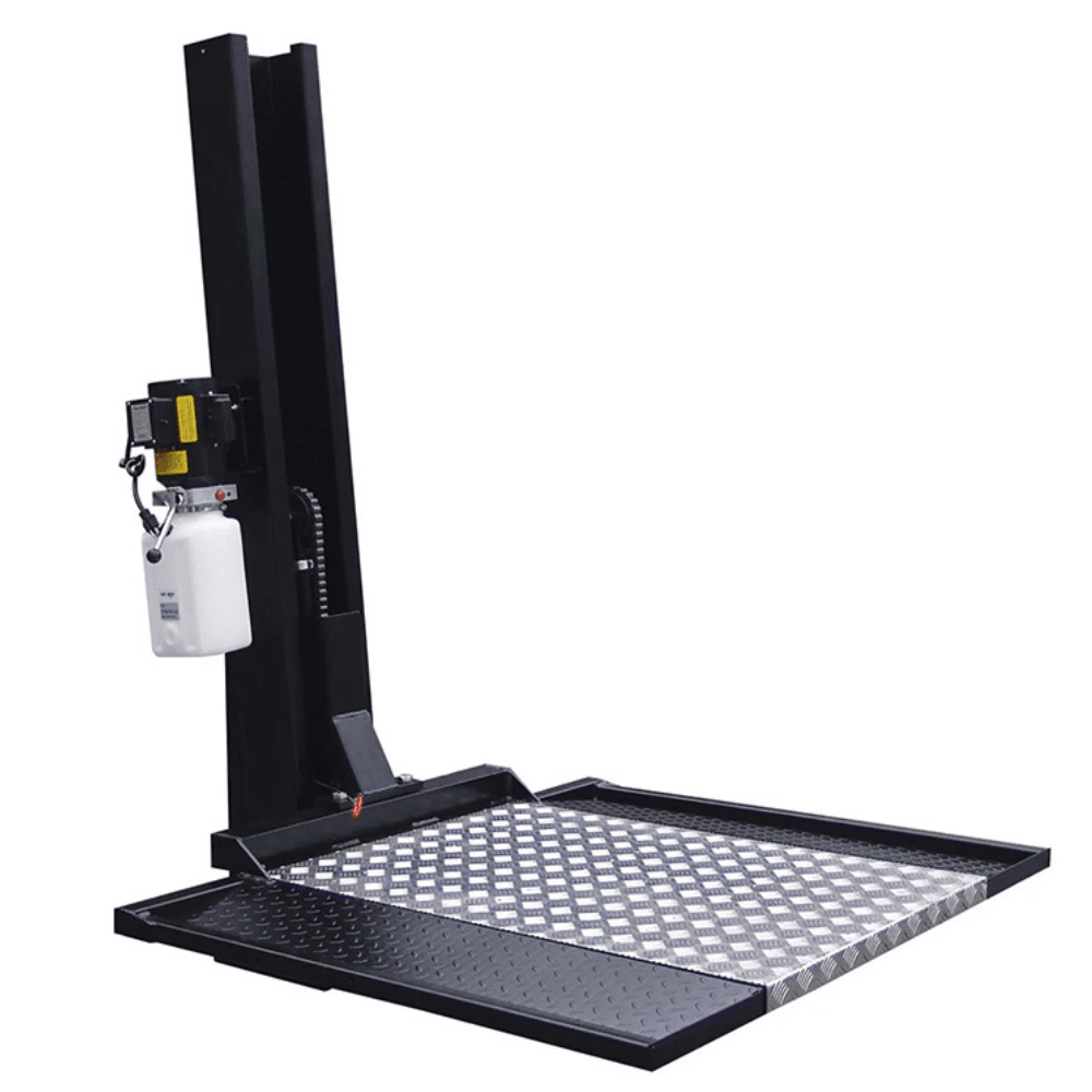 iben-product-188-image-1.png Auto Lift SC-2K 2,000 lb. Single Column Turf Lift – New Black - Image 1
