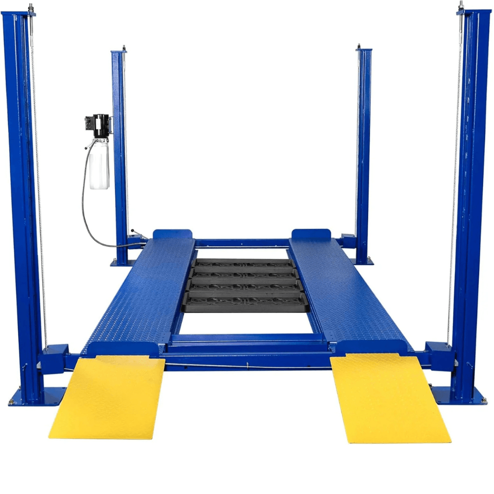 iben-product-223-image-1.png WEIZE 8500lbs 4-Post Car Lift with Caster Kits – PLA-1030 - Image 1