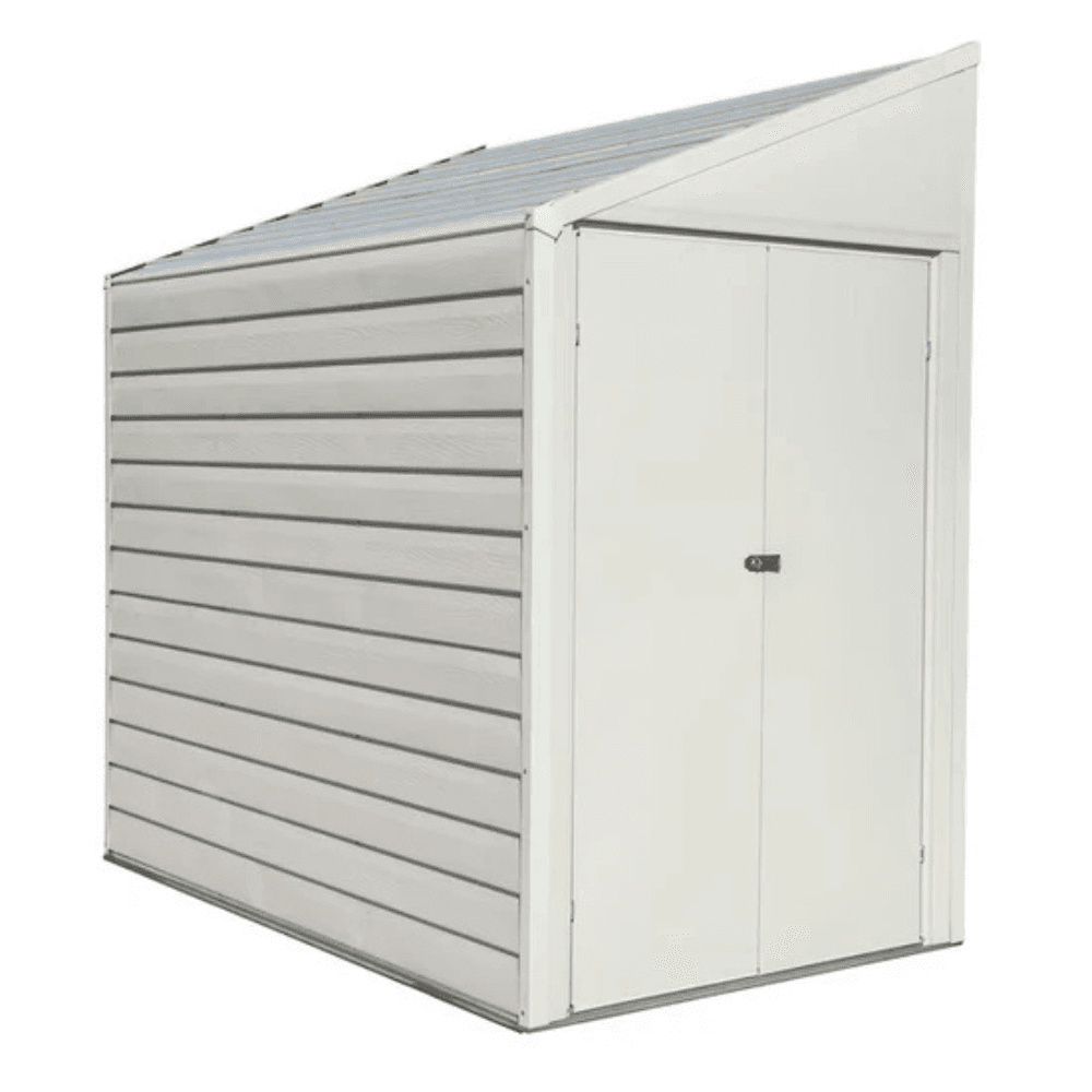 iben-product-231-image-1.png Arrow 4 ft. x 7 ft. Yardsaver Galvanized Steel Storage Shed - Image 1
