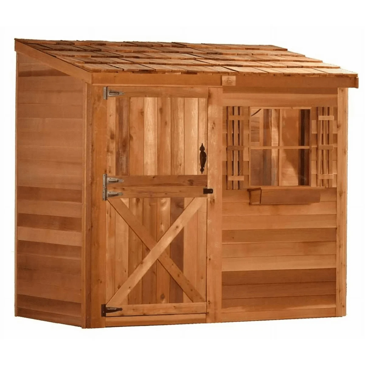 iben-product-236-image-1.webp Cedarshed Bayside 8×4 Lean To Storage Shed - Image 1