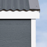Gardena 8′ x 6′ Outdoor Wood Utility Shed - Image 4