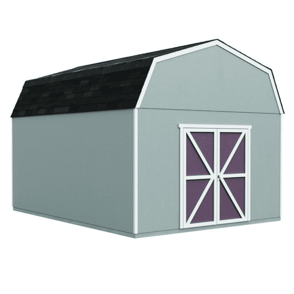 iben-product-242-image-1.png Hudson 12 ft. W x 16 ft. D Wood Storage Shed - Image 1