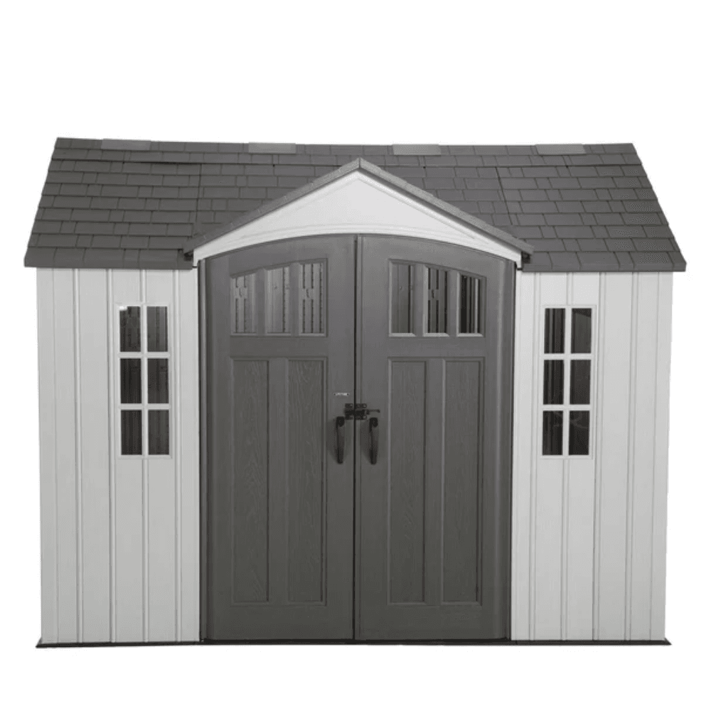 iben-product-245-image-1.png Lifetime 10′ x 8′ Outdoor Storage Shed, Gray - Image 1