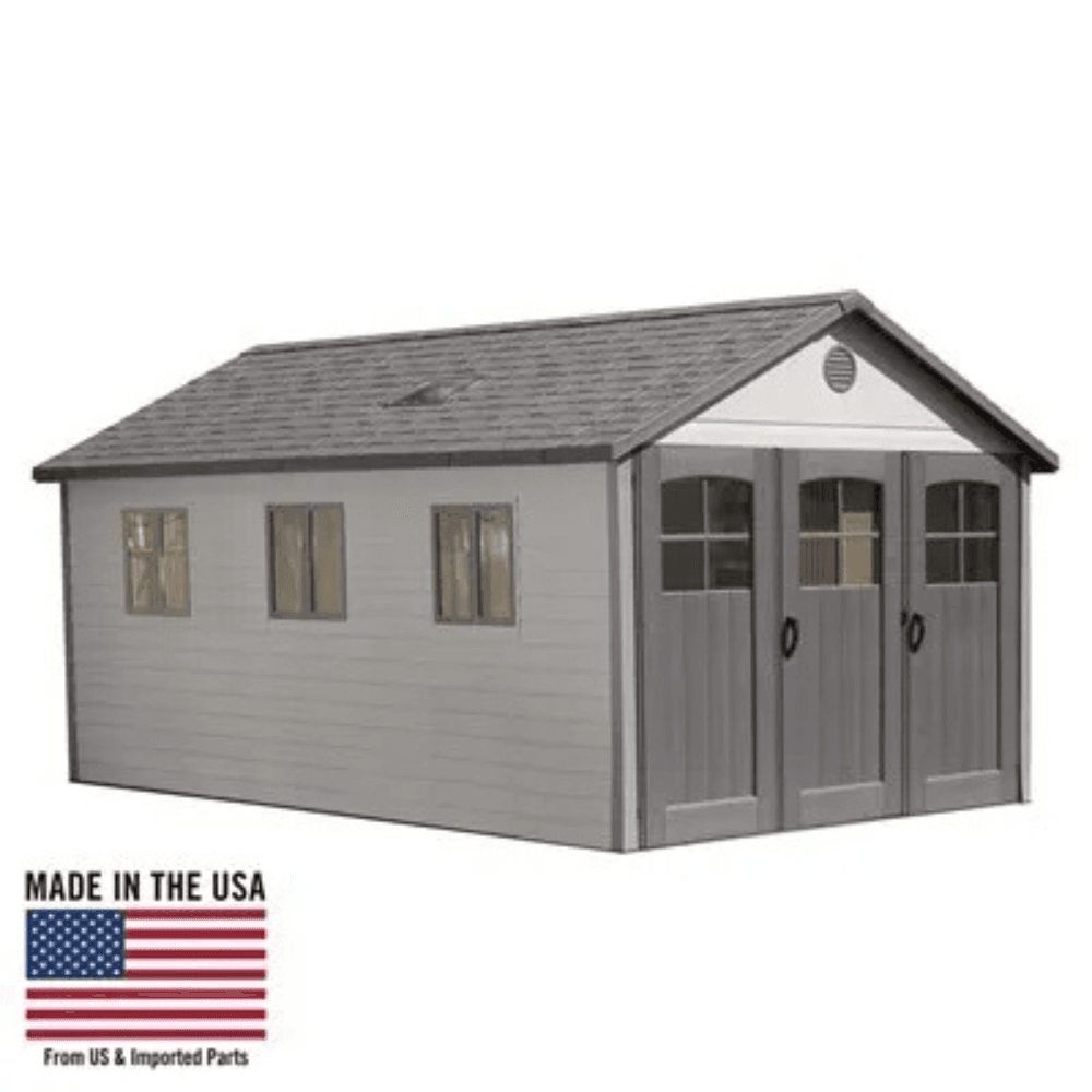 iben-product-246-image-1.png Lifetime 11×21 Storage Garage Kit W/ 9 Ft Wide Doors (60237) - Image 1