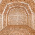 Ontario 8′ x 12′ Outdoor Wood Shed - Image 9