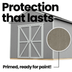 Rookwood 10 ft. W x 10 ft. D Wood Storage Shed With Floor - Image 3