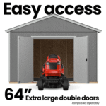 Rookwood 10 ft. W x 12 ft. D Wood Storage Shed With Floor - Image 5