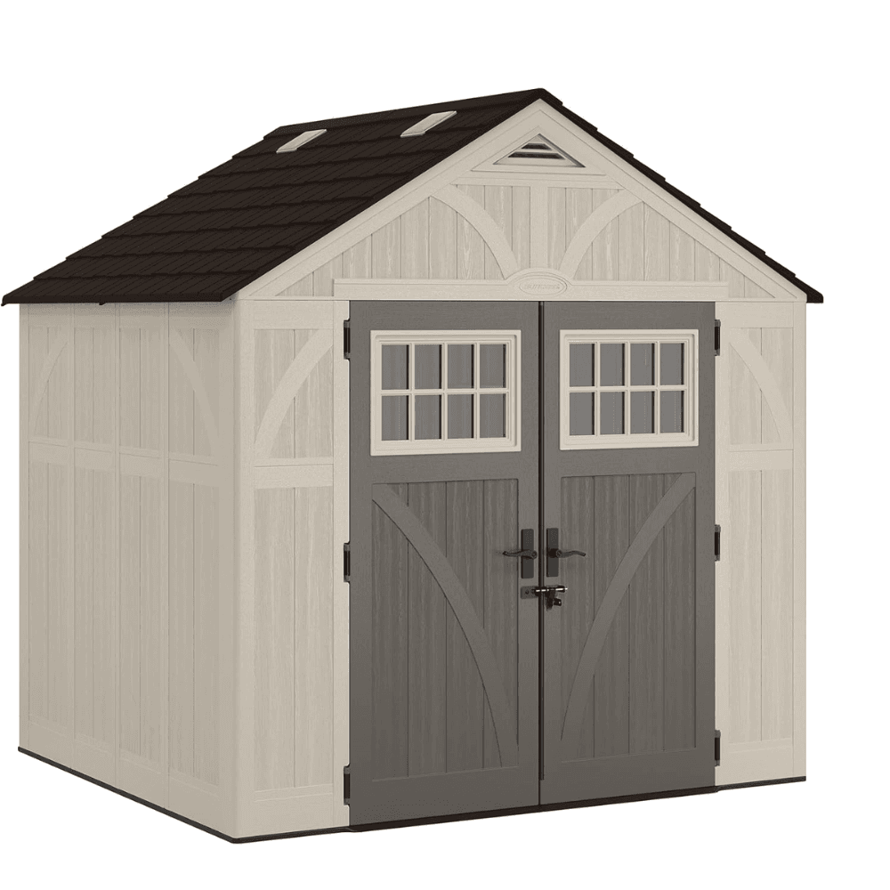 iben-product-276-image-1.png Suncast Tremont 8 ft. W x 7 ft. D Resin Storage Shed BMS8700 - Image 1