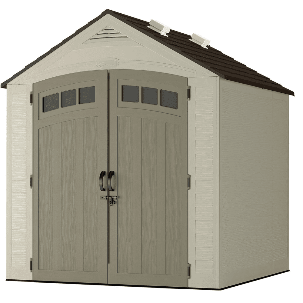 iben-product-281-image-1.png Vista 7 ft. W x 7 ft. D Plastic Shed - Image 1