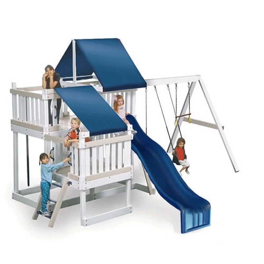 iben-product-299-image-1.webp Congo Monkey Playsystem Adventurer Wooden Swing Set - Image 1