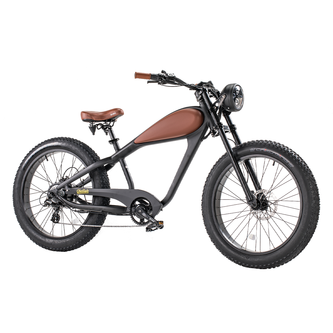 iben-product-329-image-1.png Revi Bikes Cheetah 48V 750W Hub Motor Fat Tire Electric Cruiser Bike - Image 1