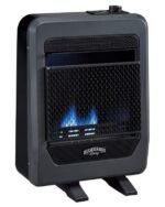 Bluegrass Living Natural Gas Vent Free Blue Flame Gas Space Heater With Base Feet – 10,000 BTU, T-Stat Control – Model# B10TNB-B - Image 2