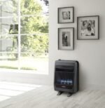 Bluegrass Living Propane Gas Vent Free Blue Flame Gas Space Heater With Blower and Base Feet – 20,000 BTU, T-Stat Control – Model# B20TPB-BB - Image 4
