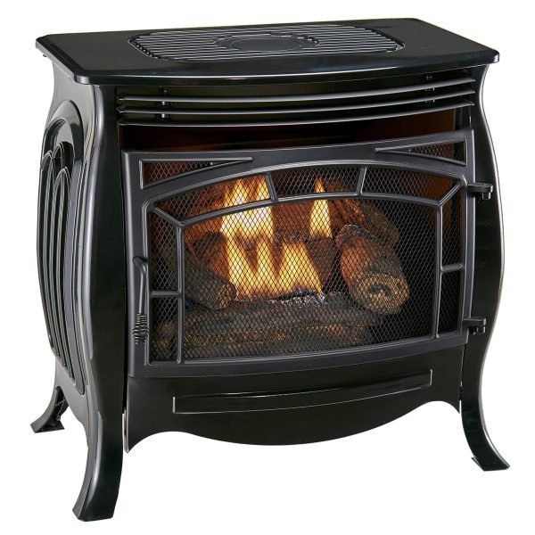 iben-product-351-image-1.jpg Duluth Forge Dual Fuel Ventless Gas Stove – 26,000 BTU, Remote Control, Gloss Black Finish – Model# FDSR25-GF - Image 1