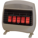 ProCom Reconditioned Dual Fuel Ventless Infrared Heater – 30,000 BTU, T-Stat Control – Model# MD5TPF-R