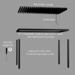 14×10 Somerville Pergola – Barnwood Stain - Image 17