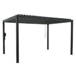 14×10 Sarasota Steel Louvered Pergola - Image 16