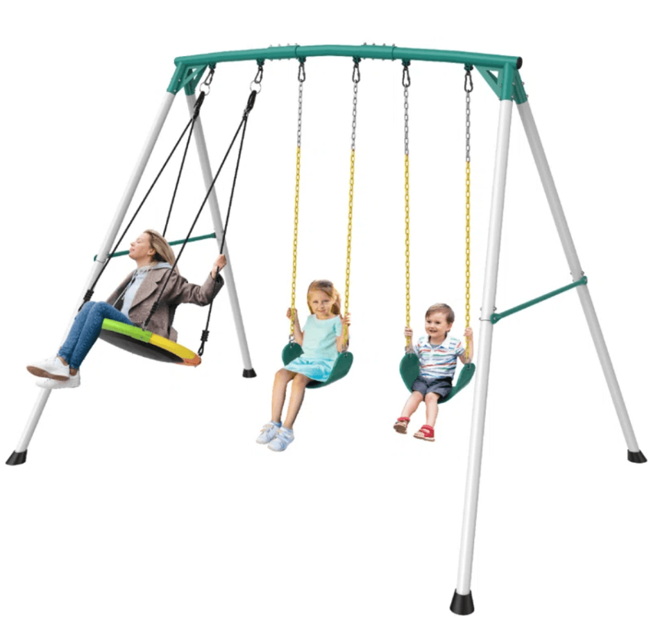 iben-product-56-image-1.png 9.5′ Heavy-Duty Outdoor Porch Swing Set - Image 1