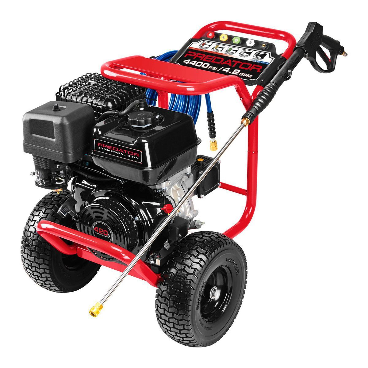 ibenry-product-36-image-1.png Predator 4400 PSI, 4.2 GPM, 13 HP (420cc) Commercial Duty Pressure Washer EPA - Image 1