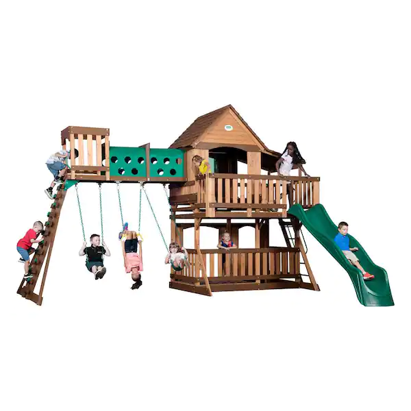 ibenry-product-59-image-1.png Backyard Discovery Woodridge Elite Swing Set - Image 1